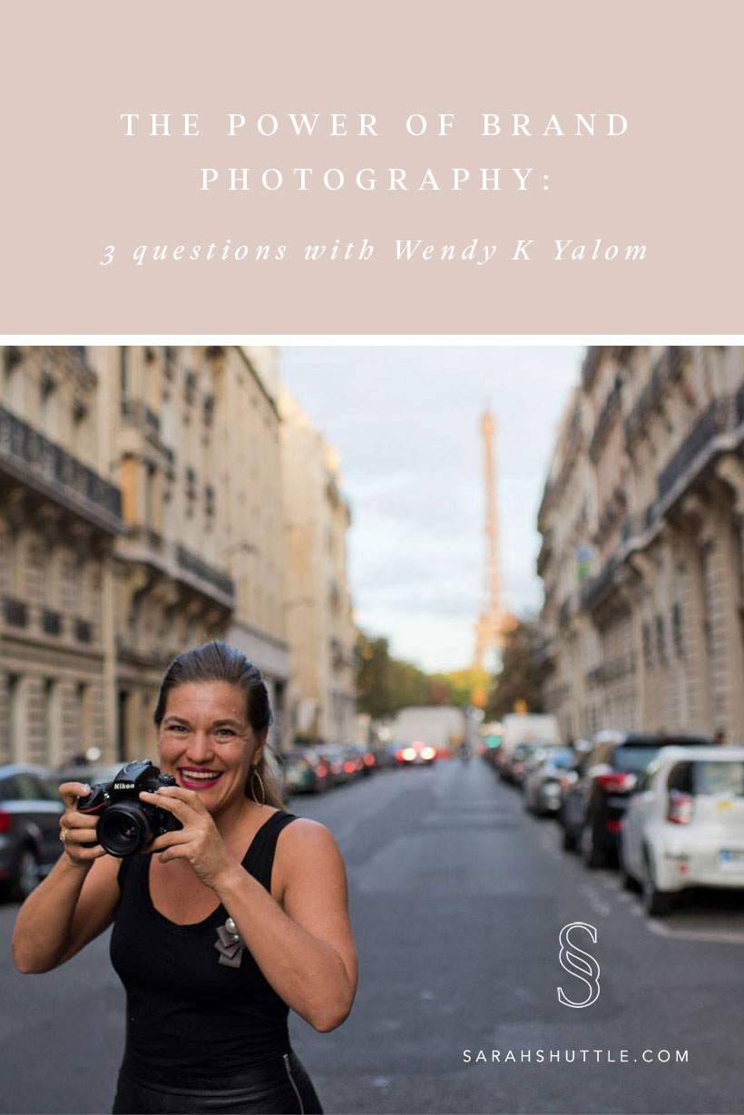 Branding Photography, personal brand photography inspiration - Interview with Wendy K Yalom