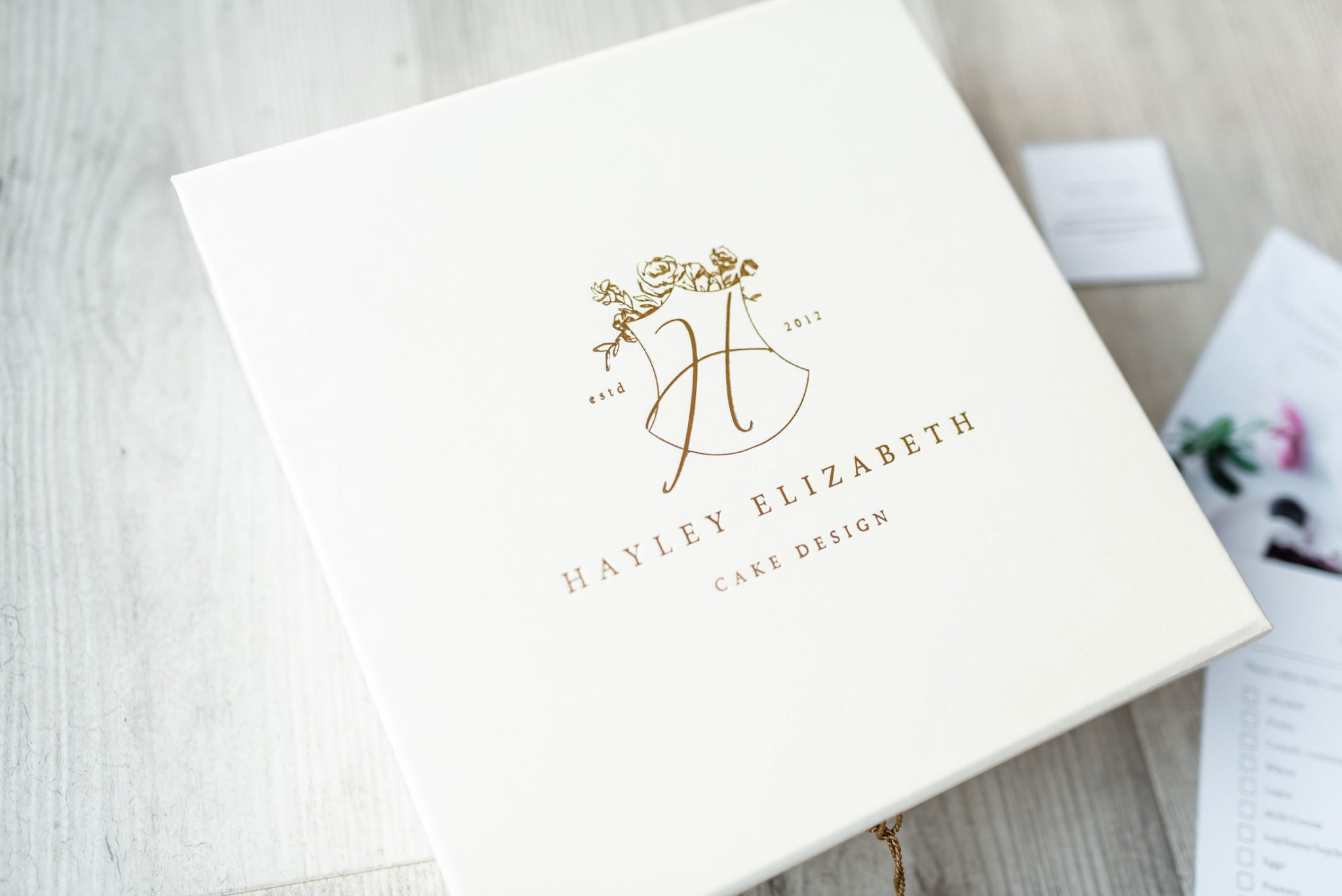 HighEnd Brand Transformation Hayley Elizabeth Cake Design