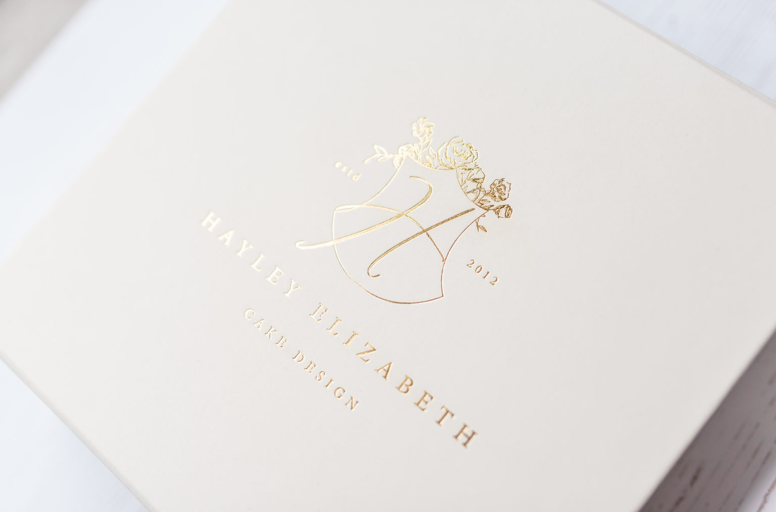 HighEnd Brand Transformation Hayley Elizabeth Cake Design