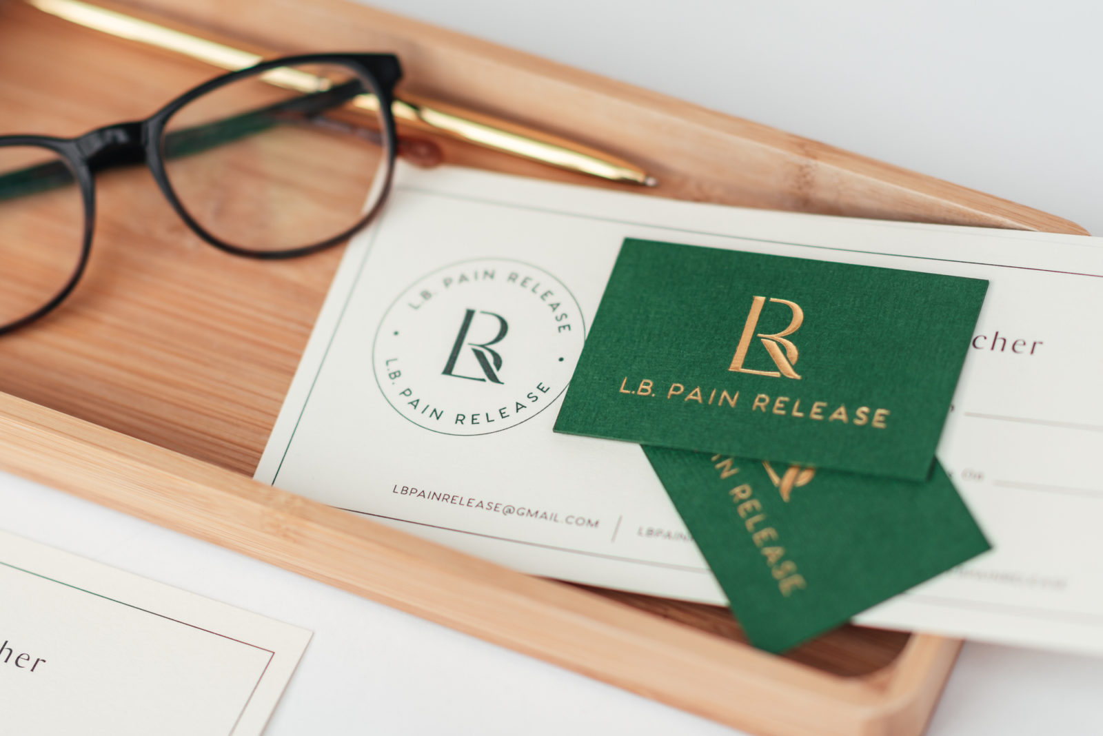 Luxury branding suitable for wellness and health brands